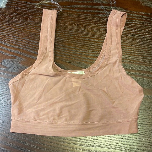 Bozzolo Other - Fashion Nova Mauve Mesh Short Top Small